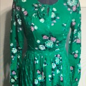 ModCloth Maxi Dress, Like New only worn once no stains,